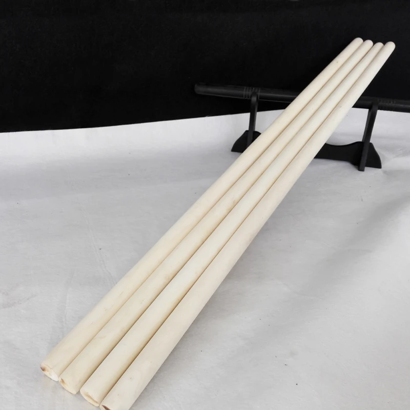 Wushu Stick Wood Martial Art Stick Gun Shu Training Shaolin Taichi
