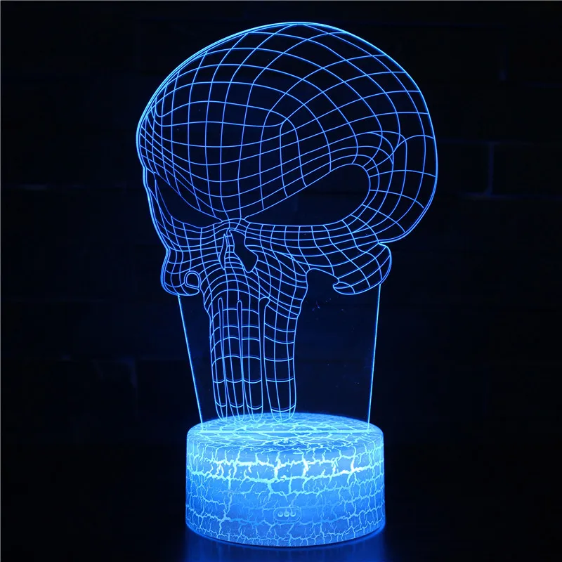 

Sourced Head Remote Control 3d Lamp Creative Plug In Colorful Night 3d Led Desk Lamp Acrylique Usb Table Lamps