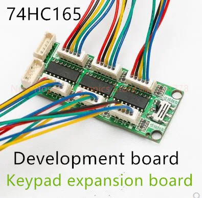 

74HC165D instead CD4021 diy Shift Register Keypad expansion board Development board 74HC165 instead- CD4021