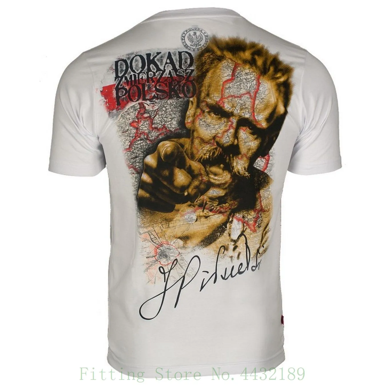 

T Shirt Patriotic Poland Polska Dok  D Zmierzasz Polsko Jozef Pi  Sudski Cotton Man Fashion Round Collar T Shirt