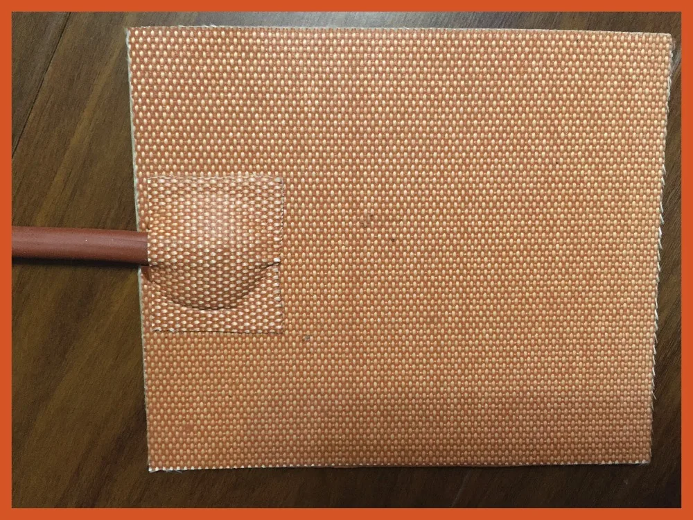 

silicone riscaldatore letto 24 v 450 x450 mm 450W per kossel pro stampante 3d installare heated element flexible heater electric