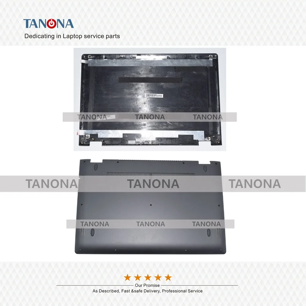 Оригинальная для lenovo Flex 3 15 Йога 500-15 ЖК-дисплей Обложка верхней задней крышкой 5CB0H91204+ дно задняя крышка 5CB0H91141 черный