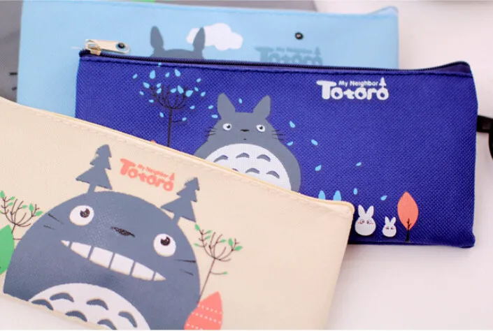 Kawaii My Neighbor Totoro Canvas Pencil Bag