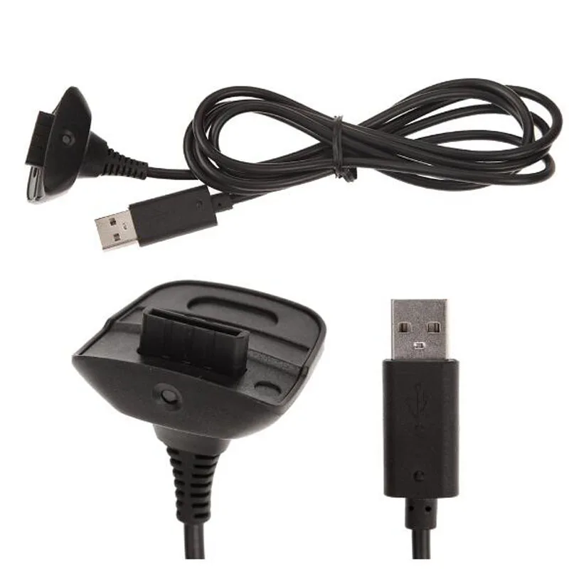 Wireless Controller USB-Ladekabel Ersatz-Ladeger/ät f/ür Xbox 360 Geb/ühr Ihrer Wireless Controller beim Spielen Farbe: schwarz
