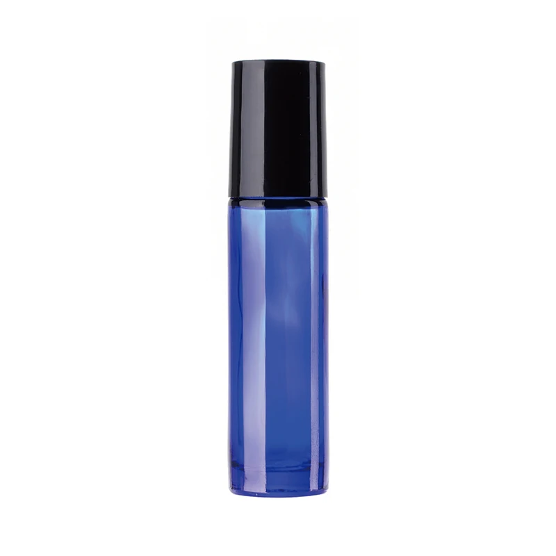 

10ml Portable Glass Aromatherapy Essential Oil Roller Roll On Refillable Bottles Portable Travel Cosmetic Container Makeup Tools