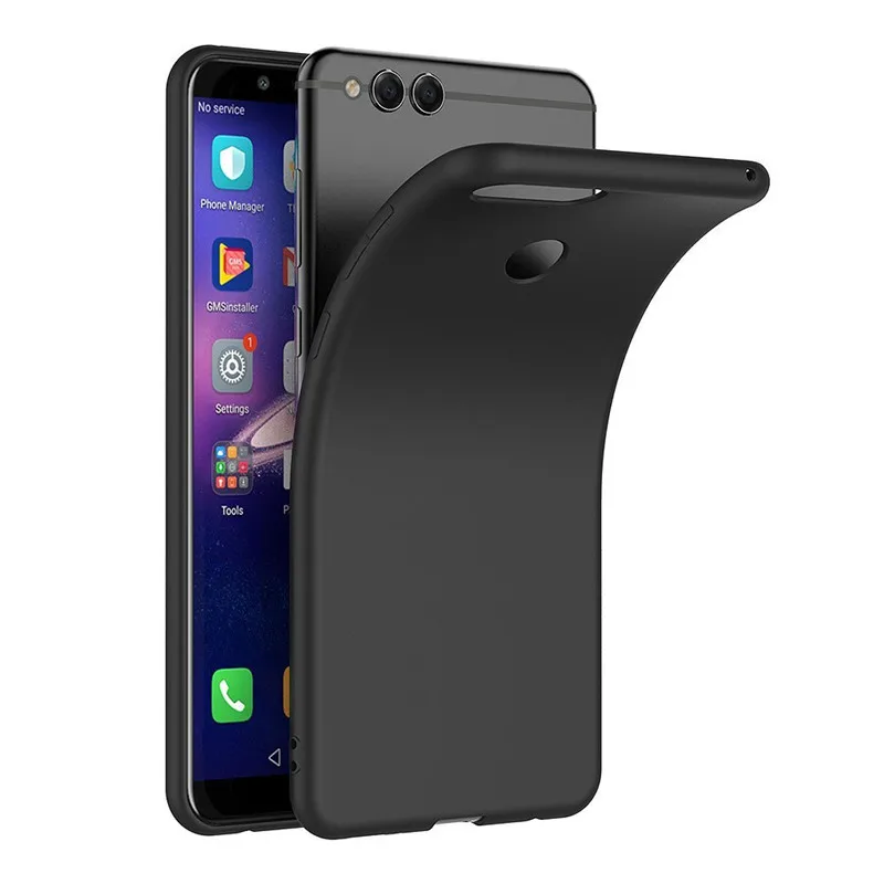 For Huawei Honor 7X Case Huawei Honor 7X Case Soft Silicone Back Cover Phone Case Honor 7 X For Huawei BND-L21 Black (3)
