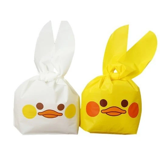 

50Pcs 2019 22x13.5cm Cute Bunny Rabbit Long Ear Snack Bag Cookie Packaging Birthday Wedding Party Biscuit Bags Favors Gift