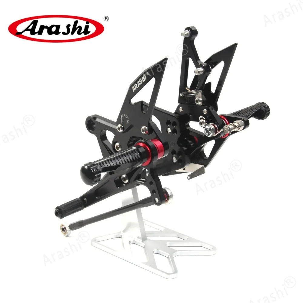 Arashi Rider подножки для KAWASAKI ZX6R ZX636 2005-2006 ЧПУ Регулируемые подножки Rearset NINJA ZX-6R ZX 6R ZX 636 2005 2006