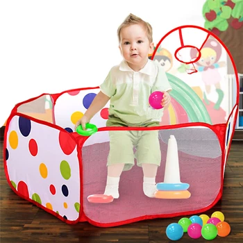 

2018 Diameter 0.9M Portable Kids Room Ocean Ball Childrens Pit Pool Play Outdoor Indoor Toy Tent Baby Kids Child Gifts