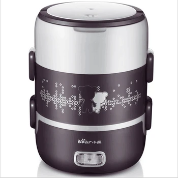 

220V/270W Multifunctional Mini 2L Electric Rice Cooker Stainless Steel Inner Lunch Box Multi Cooker With Vacuum Pump EU/AU/UK/US