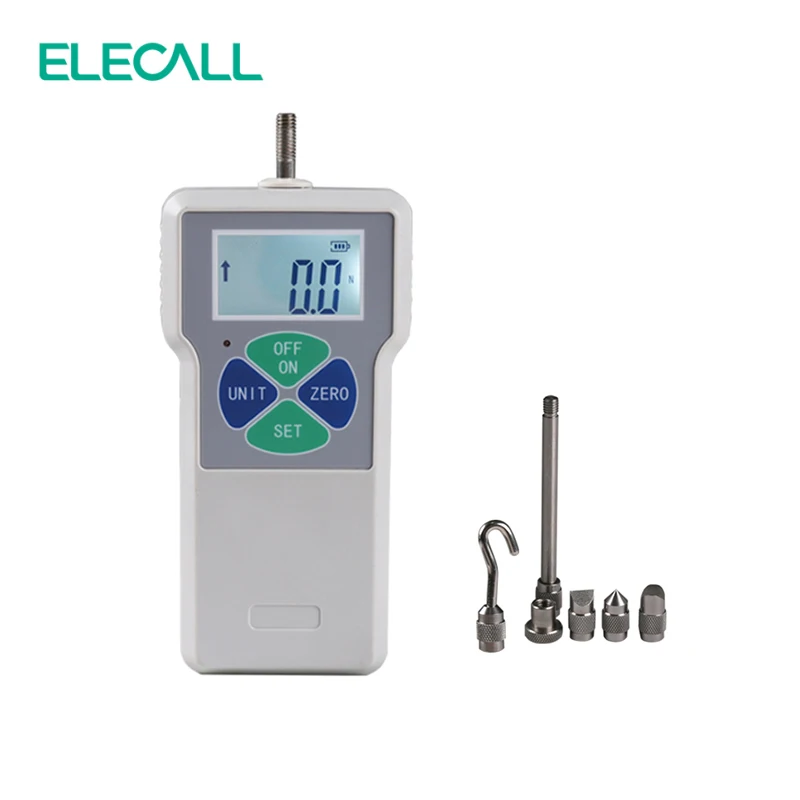 

ELECALL ELK-50 Digital Dynamometer Force Measuring Instruments Thrust Tester Digital Push Pull Force Gauge Tester Meter