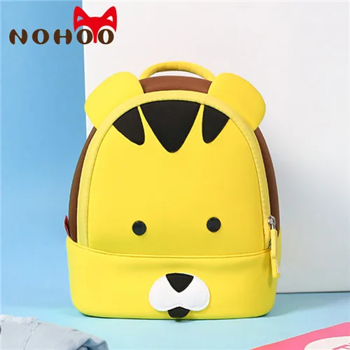 Детская сумка через плечо, Детская сумка через плечо, 3D мини-сумка с мультяшными животными для дошкольников, сумка-мессенджер для маленьких девочек и мальчиков, рюкзак - Цвет: NH035