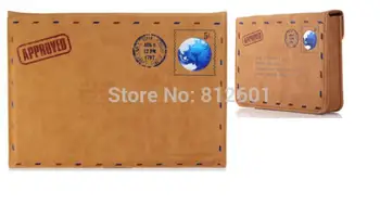 

Luxury quality Retro Leather Envelope Case Tank Bag Pouch Protector For Mac book AIR/PRO Retina 13.3" 13" For Macbook NO LOGO