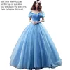 Fairy Vestidos De Dulces 16 Quinceanera Dresses Light Blue Off Shoulder With Butterfly Organza Sweet 15 Masquerade Ball Gowns ► Photo 2/6