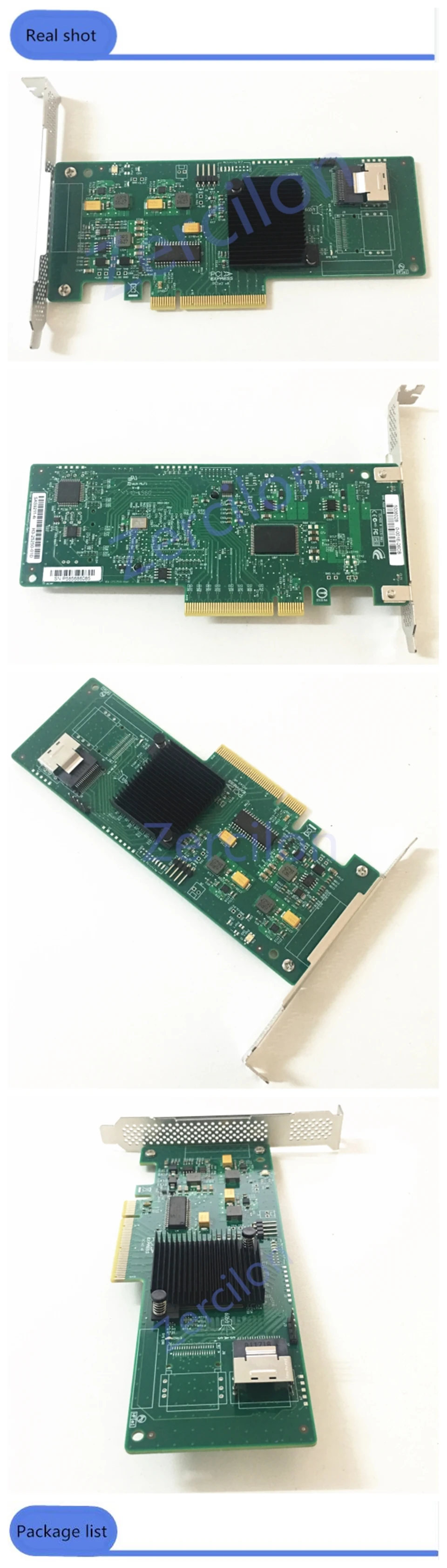 OEM LSI 9211-4i PCI-E 4 Порты 6Gbs SAS SATA HBA RAID контроллер карты