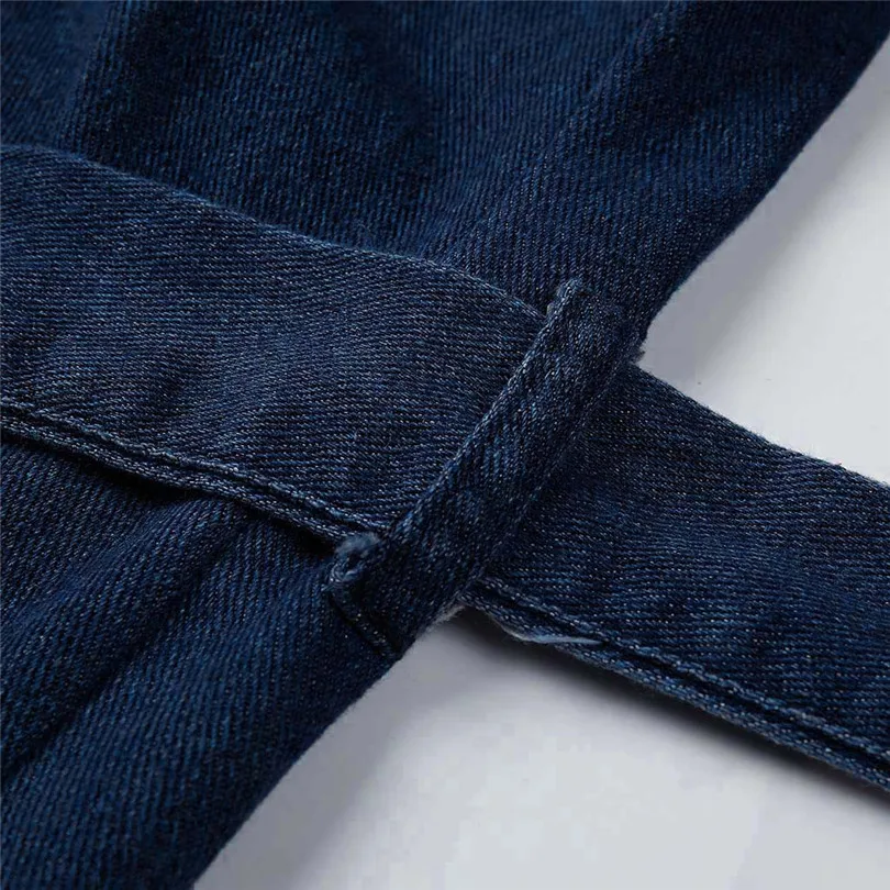 New Women Summer Plus Size Button Down Denim Sexy Dress Ladies Lace Jeans Long Shirt Dress Bohemian Beach Holiday Daily #4A30 (14)