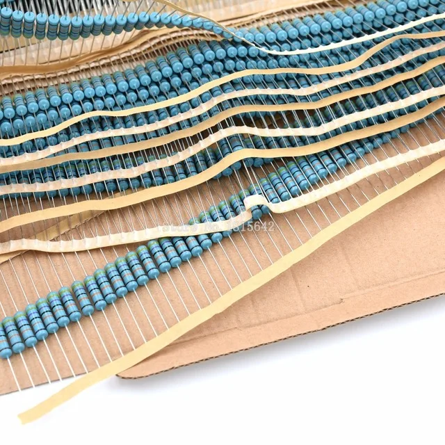 

30pcs 2W Metal film resistor 10R ~ 1M 100R 220R 330R 1K 2.2K 3.3K 4.7K 10K 20K 47K 100K 100 220 330 680 2K2 3K3 4K7 ohm