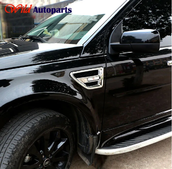 4 шт. ABS Chrome передние противотуманные свет лампы Крышка ободок Накладка для Land Rover Evoque 2012 2013