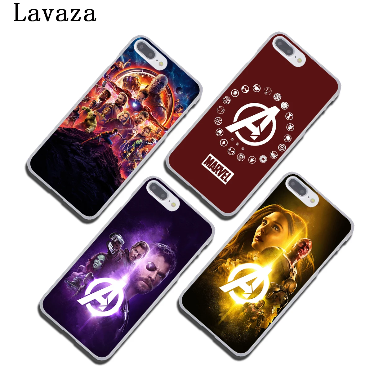 Чехол для телефона с героями мультфильма Мстители бесконечные войны iPhone XR X XS 11 Pro