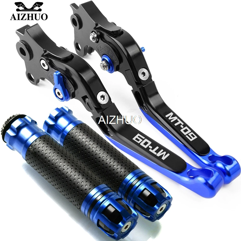 

For YAMAHA MT09 MT 09 MT-09 FZ09 2014-2016 2015 Motorcycle Brake Clutch Lever Extendable Adjustable Hand Grip Handlebar