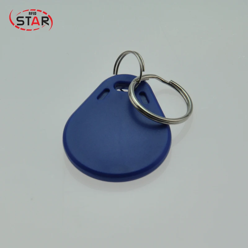

(100pcs/lot)EM ID125khz reliable keyfob key tag RFID token keychain