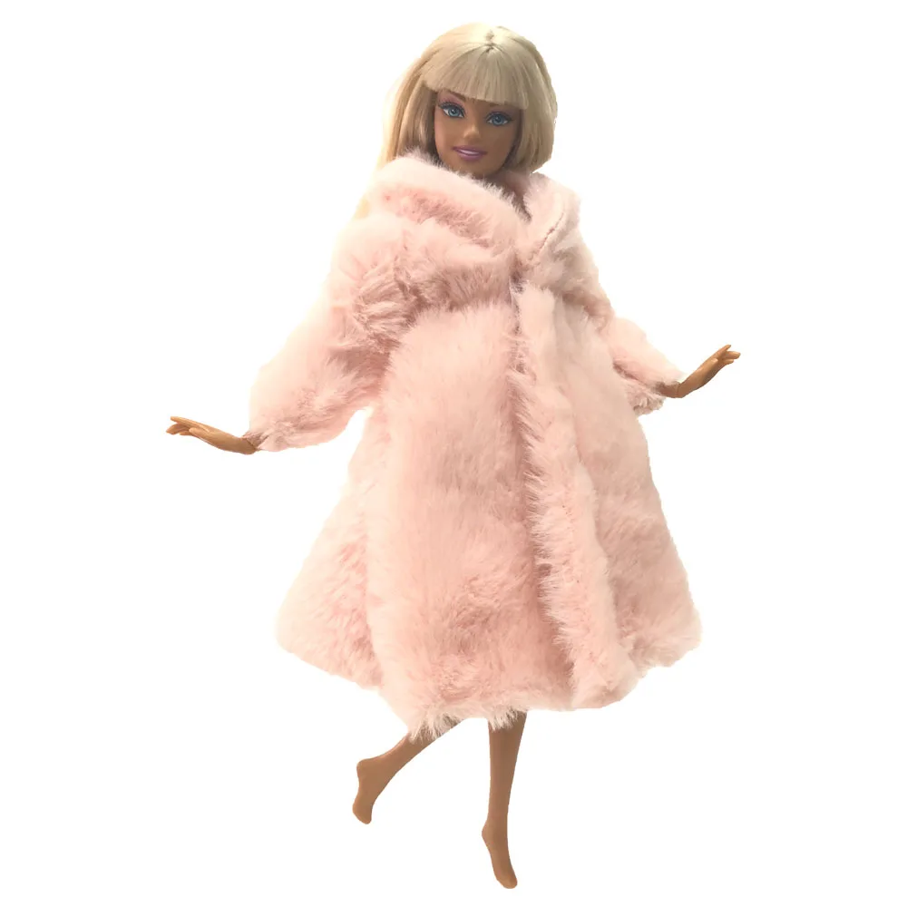 NK одна штука кукла аристократическое платье благородное шерстяное пальто ручной работы Топ Мода для Барби аксессуары для кукол игрушки подарок JJ 5X