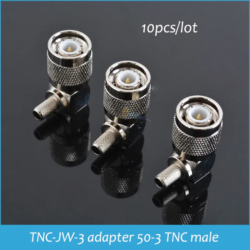 

Sindax TNC connectors TNC-JW-3 adapter 50-3 TNC male connector right angle connector for RG58 LMR195 10pcs/lot drop shipping