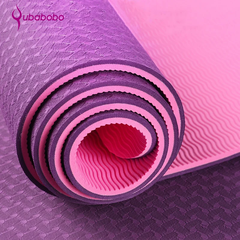 6MM TPE Multipurpose Non-slip Yoga Mat Pilates/Pad Sit-up Durable Exercise Mat Baby Crawling Mat Outdoor Mat(183*61*0.6 cm) 6MM TPE Multipurpose Non-slip Yoga Mat Pilates/Pad Sit-up Durable Exercise Mat Baby Crawling Mat Outdoor Mat(183*61*0.6 cm)