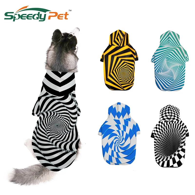 

S-6XL 3D Print Fashion Large Dog Shirt Coat Hoodie Pet Winter Clothes Warm And Soft Pet Dog Sweaters For Small Medium Large Dogs
