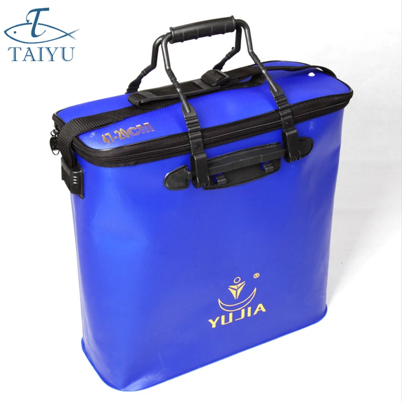 

2018 New 47*20*45cm EVA Multi-function Fishing Bag Pesca Acesorios Bolsa De Pesca Large Capacity Box Fishing Tackle B