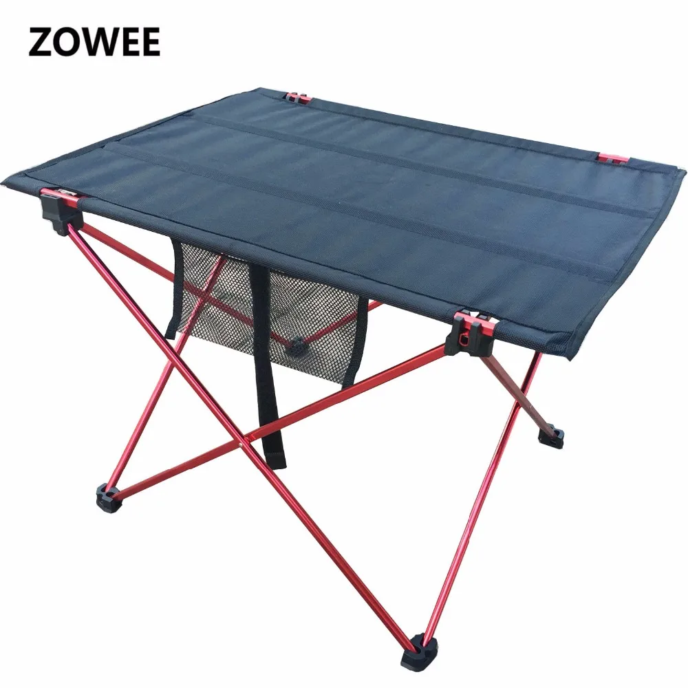 Outdoor Picnic Table Camping Aluminium Alloy Picnic Table Waterproof Ultra-light Durable Folding Desk For Picnic& Camping