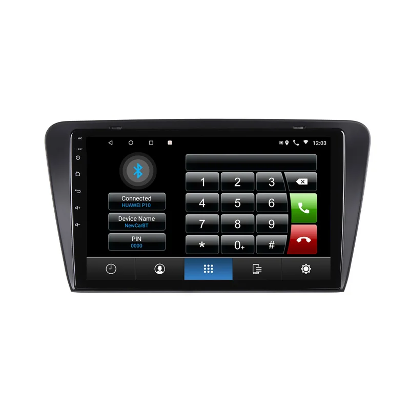 Perfect 9" 4G RAM 8 cores Android Car DVD GPS Navigation For SKODA OCTAVIA 2014 2015 2016 2017 audio stereo car radio headunit bluetooth 3