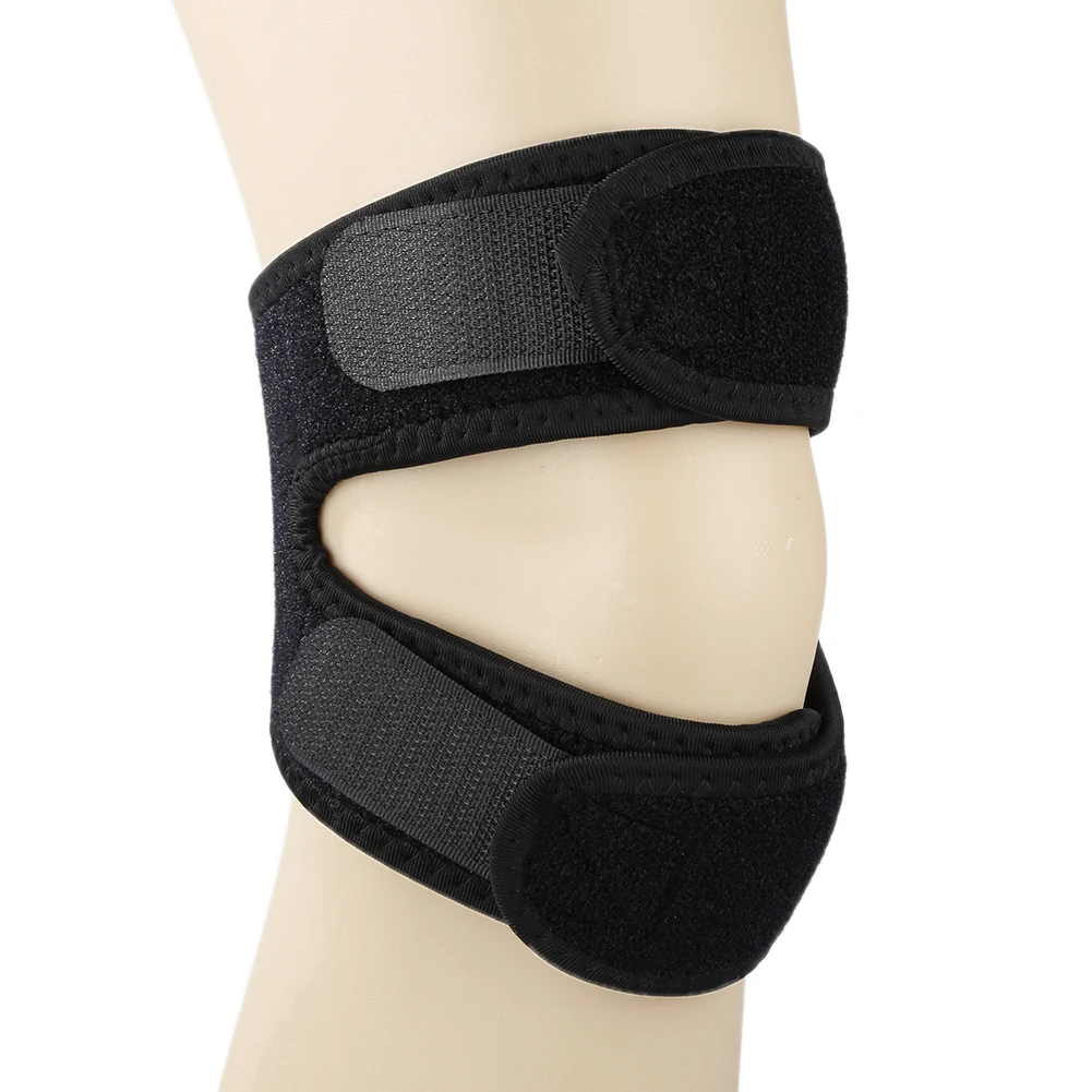 Двойной наколенник для коленной чашечки поддерживающий ремень коврик при спортивных травмах артрит сухожилия