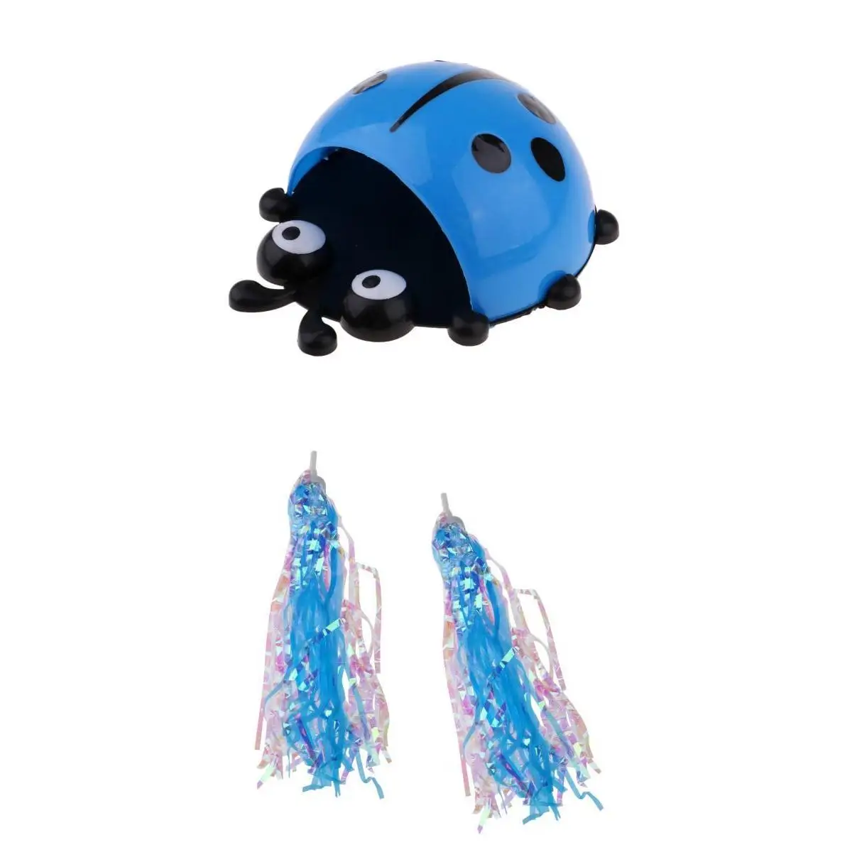 Bicycle Plastic Bag Kids Children Bike Scooter Front Basket with Handle Tassels for Boys Girls Gifts Cycling Accessories