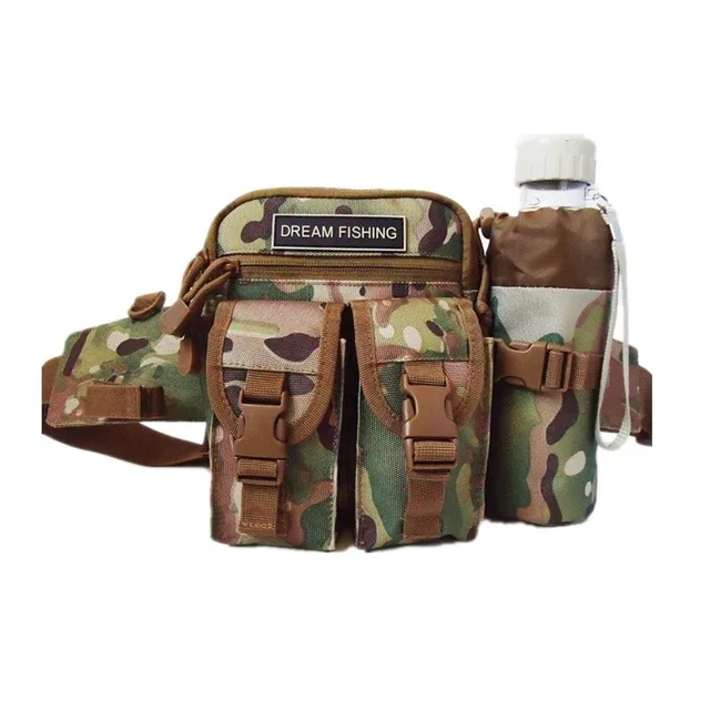 Camo Dream Fishing 16*20*10 см многофункциональная сумка для рыбалки, Холщовая Сумка для приманки, сумка для ловли карпа, посылка для рыбалки, сумки для рыболовных инструментов - Цвет: Camo