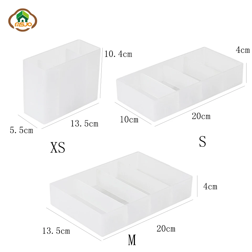 Msjo органайзер для ящика, коробка для хранения косметики, пластиковая коробка для хранения мелочей, органайзер для макияжа, контейнер для ногтей, шкатулка, держатель, настольный чехол для хранения