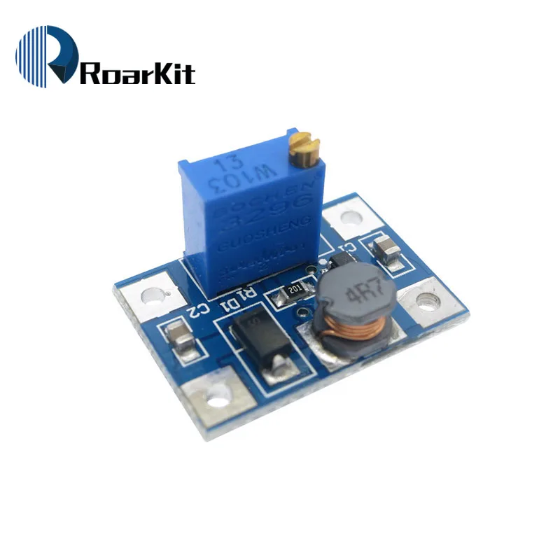 

DC-DC 2-24V to 2-28V Step Up Adjustable Power Module Step Up Boost Converter 2A SX1308