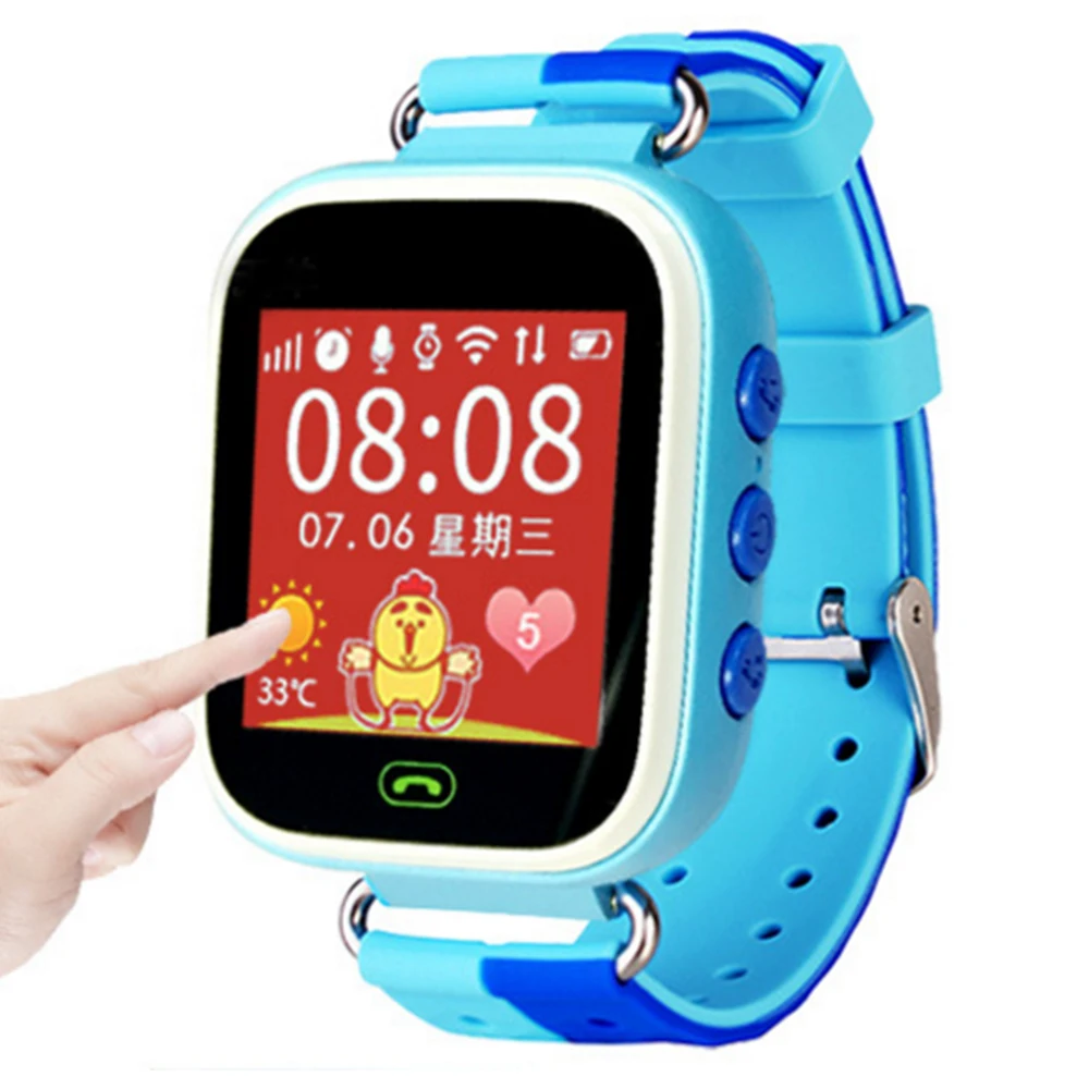 Free shipping Children Kids Smart Watch with Safety Monitoring Tracker SOS Support SIM GPS font b