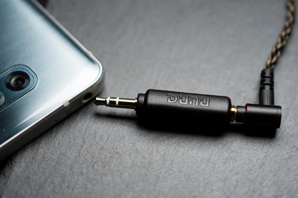 DUNU 이어폰 저항 어댑터, PC MP3 HiFi 플레이어 스마트폰 AMP용, 노이즈 캔슬링 어댑터, 75Ω, 150Ω, 200Ω, 3.5mm 잭