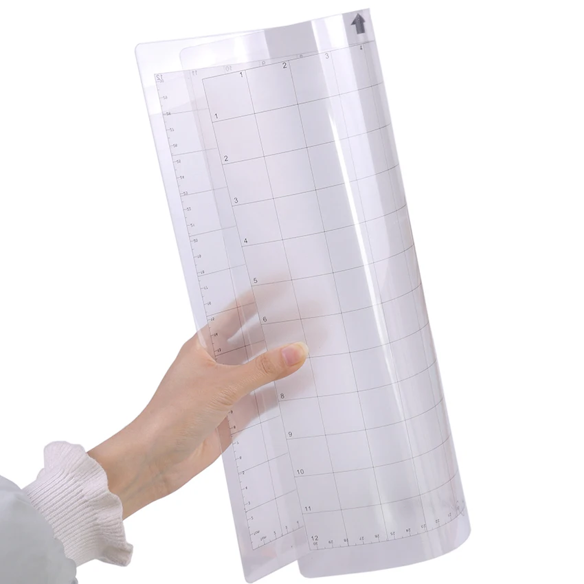 

New Replacement Cutting Mat With Transparent Pad And Measuring Grid 30.5 X 30.5cm Silhouette Plotter Tool