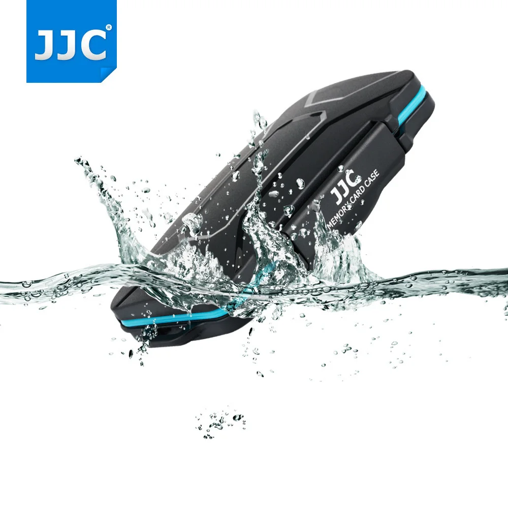 JJC камера хранения карт памяти Водонепроницаемый чехол для SD/Micro SD/TF/Micro SIM/Nano sim-карты