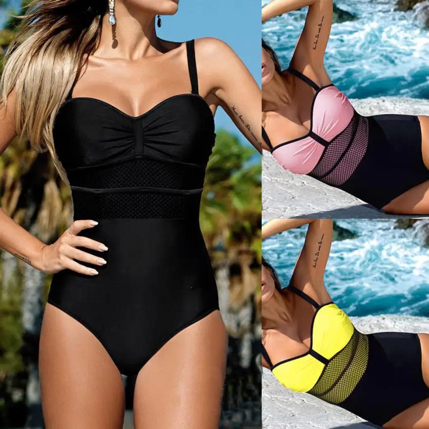 

New Arrival Women's Monokini Push Up Padded Bra Bikini Swimsuit Swimwear Bathing Fantastic Summer Bikini Bather Sexy Swimwear