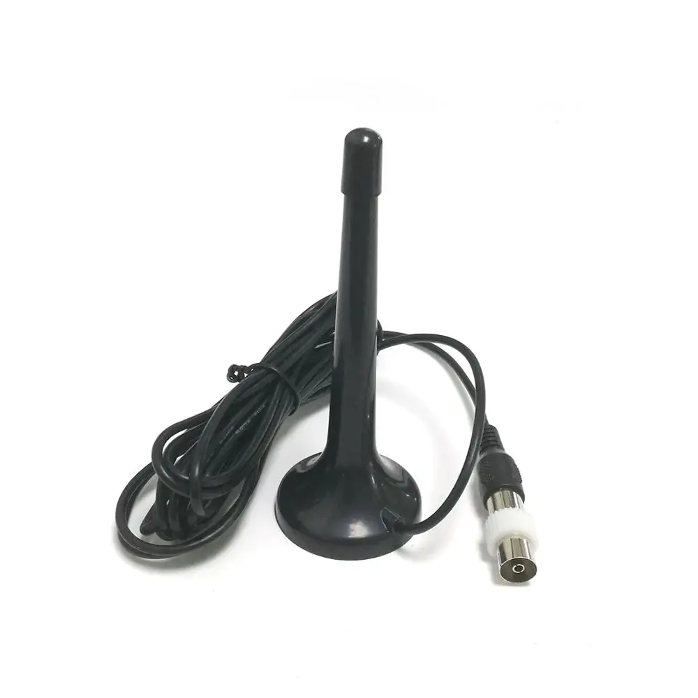 

Home 1PC Telescopic antenna Tie rod aerial CD FM radio antenna sucker base 3meters cable with IEC connector NEW wholesale price
