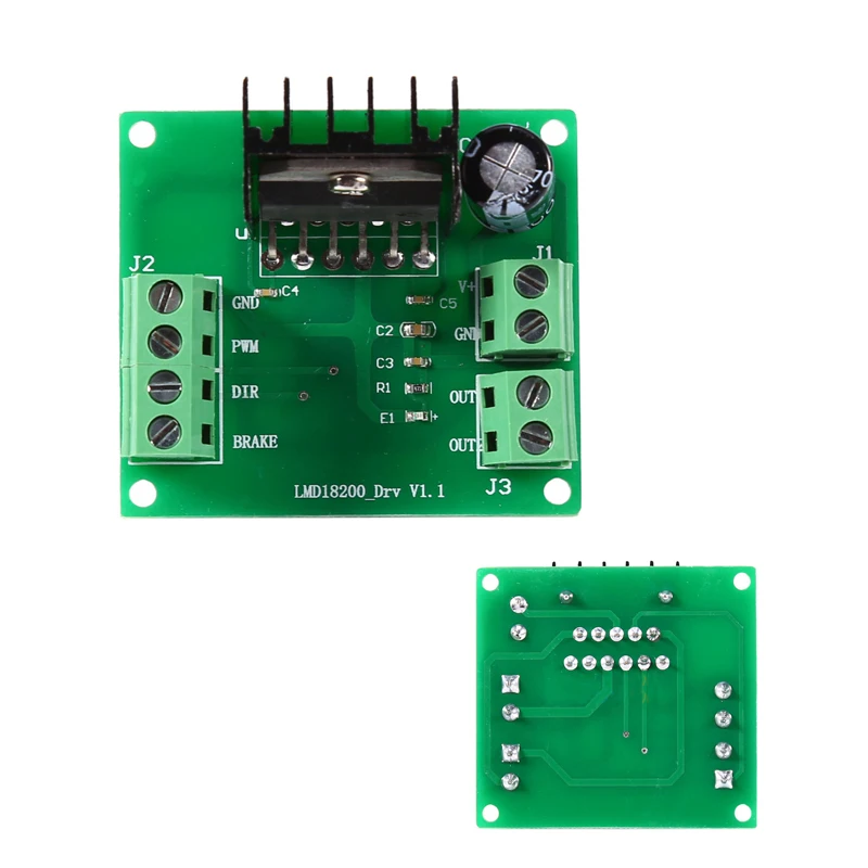 LMD18200T 3A 75 Вт ШИМ Регулируемая скорость драйвер двигателя Модуль контроллера для проекта робота