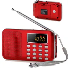 Радио FM Dab AM цифровой портативный мини ретро Mp3 динамик s WS Карманный мировой диапазон приемник динамик AUX USB TF светодиодный антенна для ноутбука