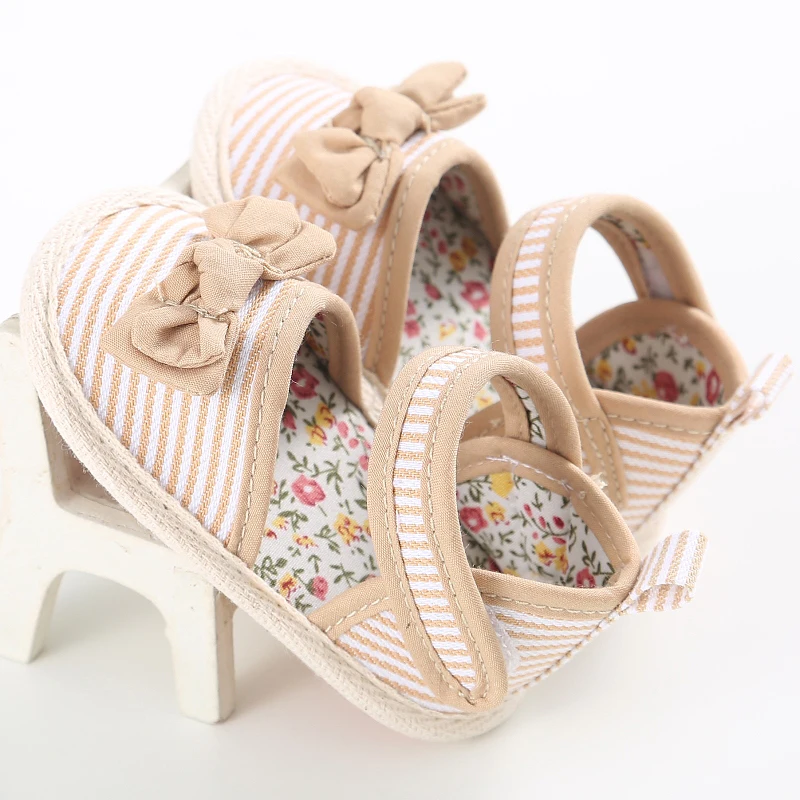 Новые летние От 0 до 1 года для маленькой девочки, туфли принцессы на мягкой подошве открытые сандалии снаружи школьная детская обувь для первых шагов