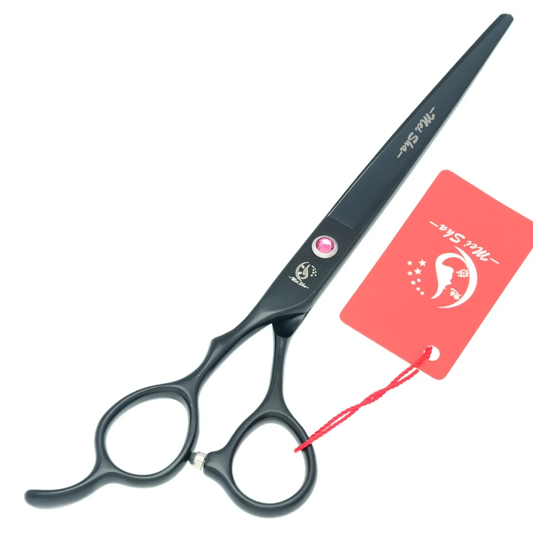 Meisha 7 дюймов левша собака Уход за лошадьми Scissor Япония 440c парикмахерские ножницы для обрезки ПЭТ Животные HB0029