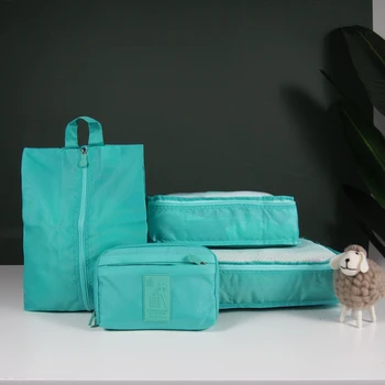 

4pcs Multifunction Cosmetic Bag Travel Make Up Bag Zipper Makeup Case Toiletry Wash Functional Organizer Storage Pouch G8