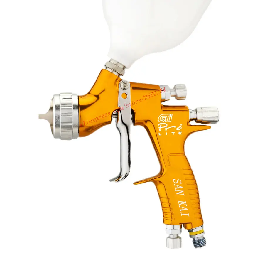

pistola de pintura Gti pro lite car hvlp spray gun TE20 / T110 1.3mm spray gun paint gun water-based air spray gun
