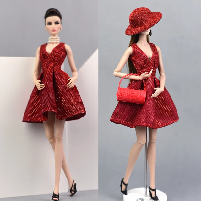 Evening Dresses with Red Shoes